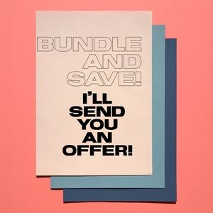 It’s a bundle sale!